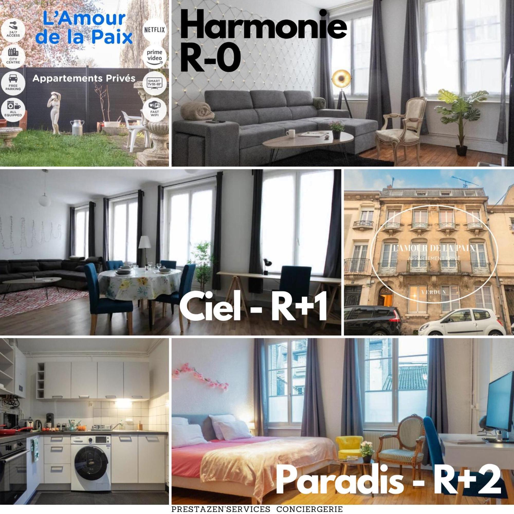 L'Amour De La Paix - Centre-Ville - Jardin - Proche Gare - Tv65"Primevideo - Ambiance Tres Chaleureuse - Parking Gratuit Sous-Video Surveillance Proche - Gere Par Presta-Zen'Services Verdun-sur-Meuse Ngoại thất bức ảnh